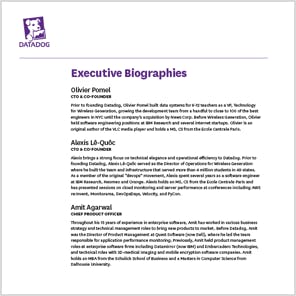 Executive bios