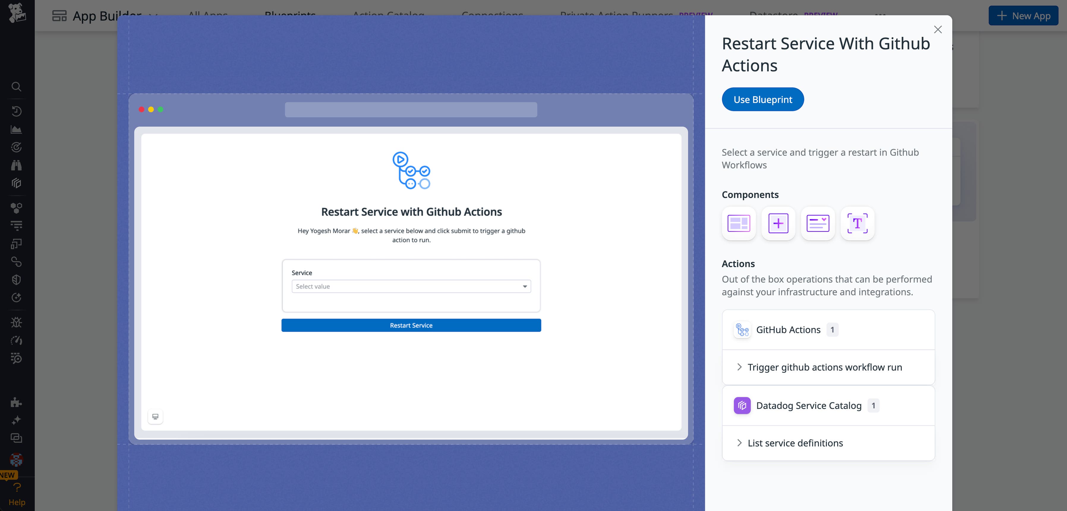 Build Datadog workflows and apps in minutes with our AI assistant | Datadog