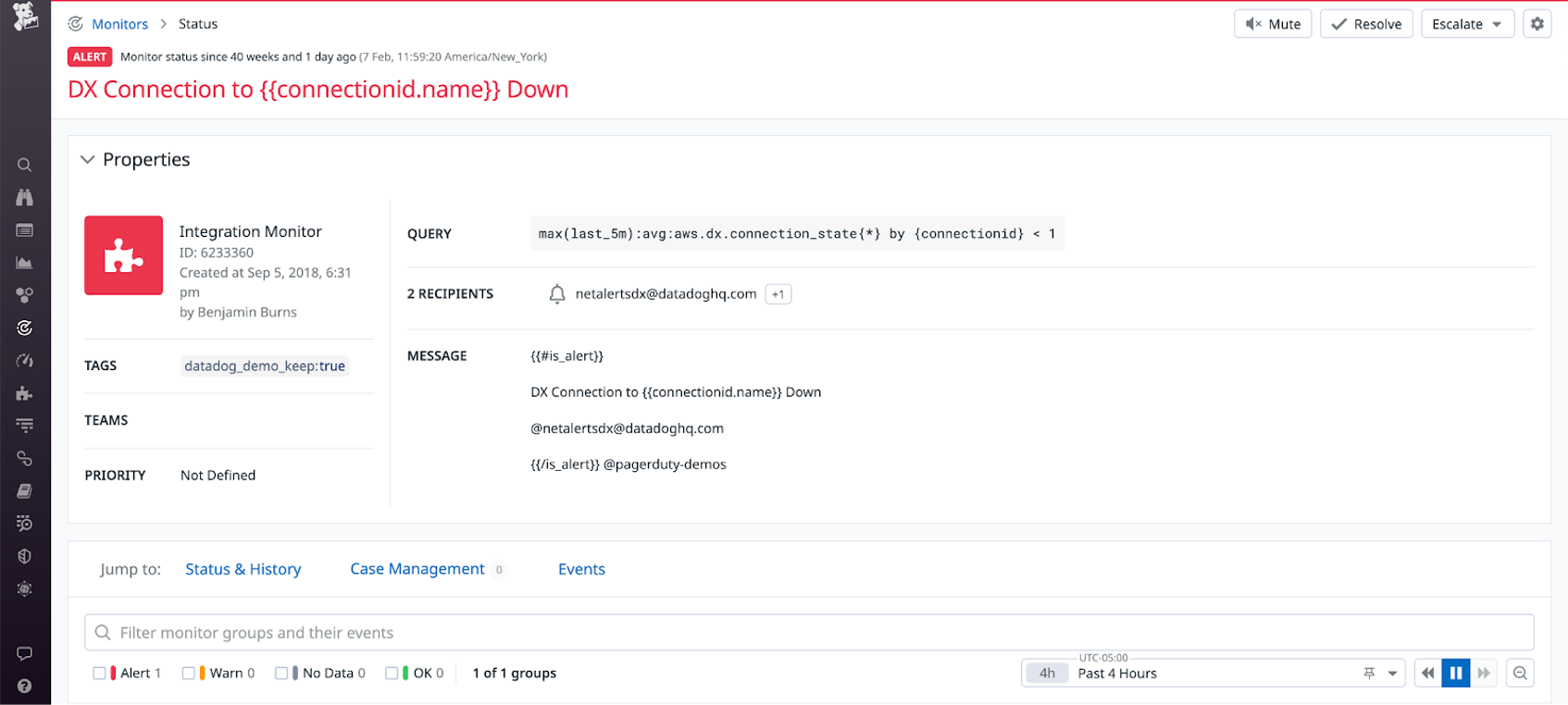 Track and Alert on Amazon CloudWatch Network Monitor Metrics With ...