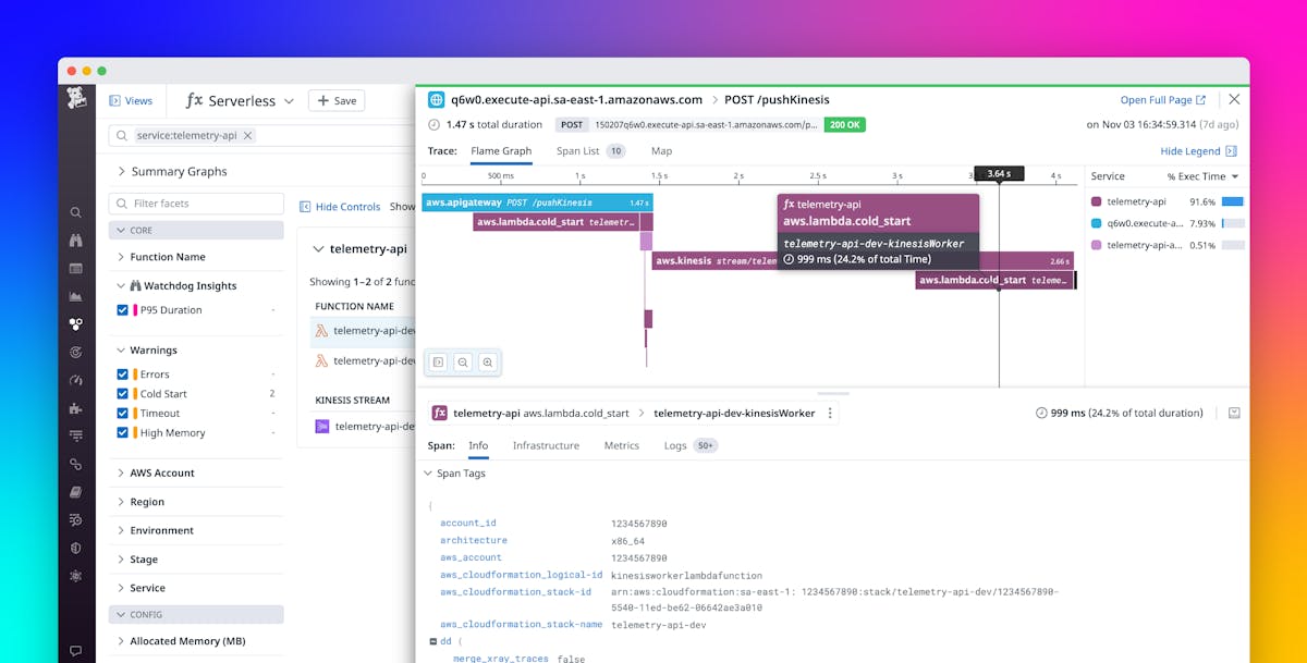 Expanded Datadog Lambda Extension Capabilities With the AWS Lambda