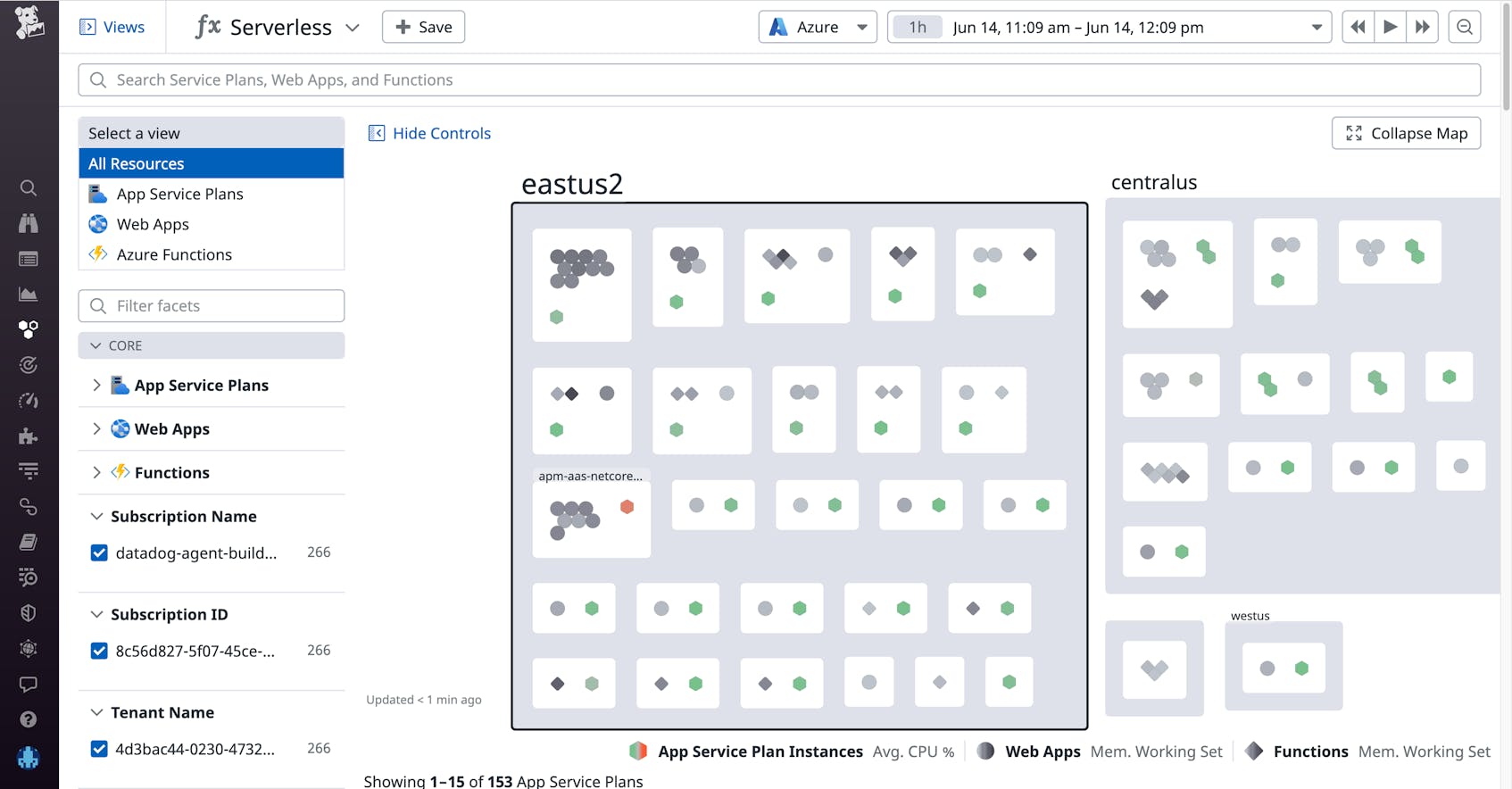 Explore Azure App Service With the Datadog Serverless View Datadog