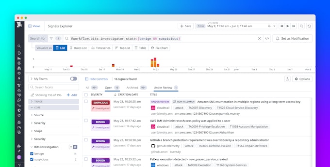 Automate Cloud SIEM investigations with Bits AI Security Analyst Automate Cloud SIEM investigations with Bits AI Security Analyst