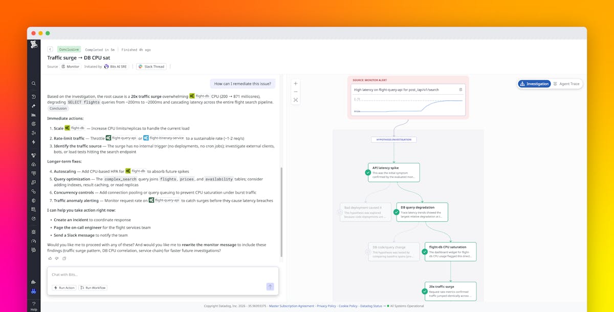 Meet the new Bits AI SRE: Deeper reasoning, twice as fast