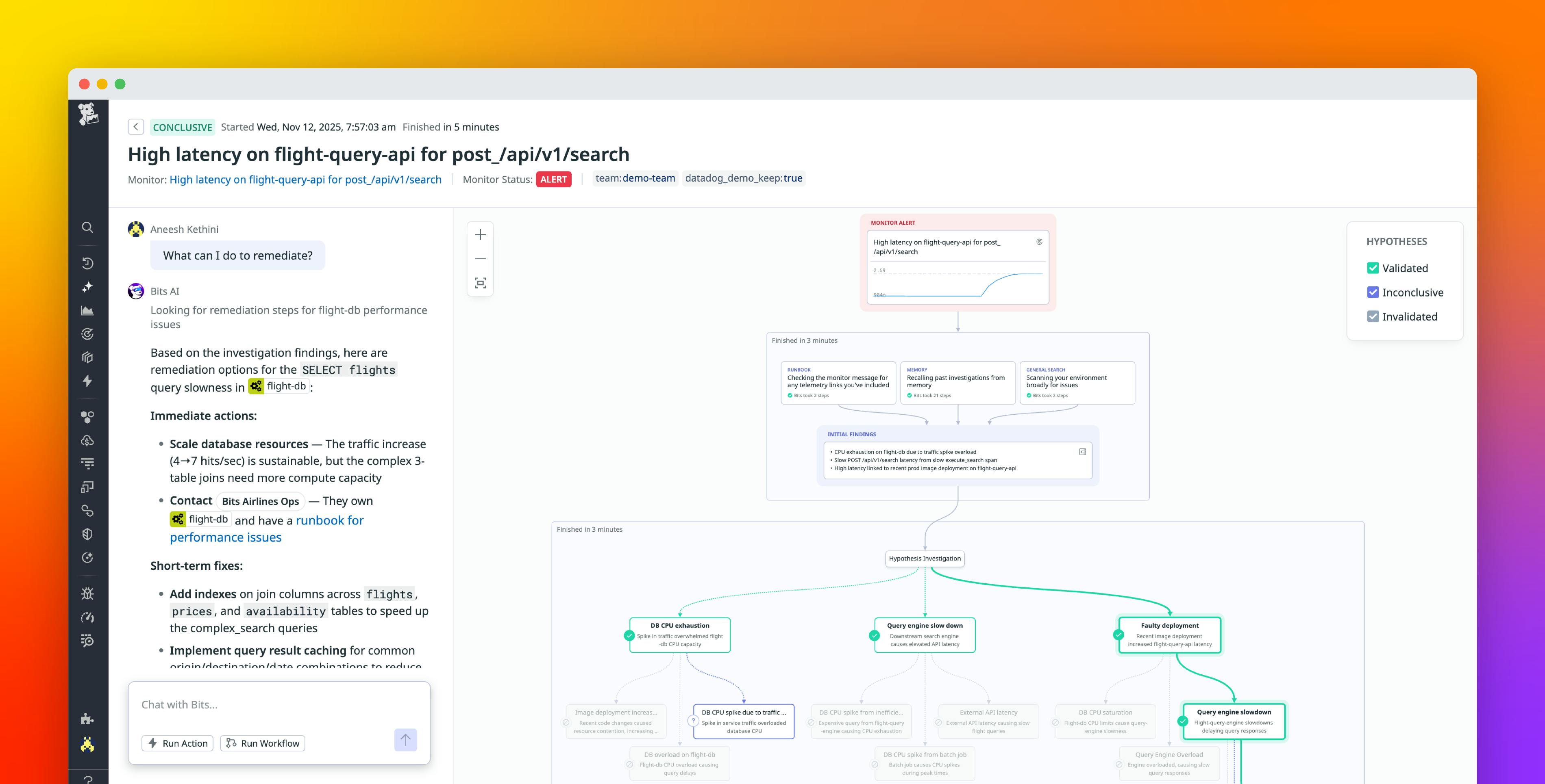 Introducing Bits AI SRE, your AI on-call teammate
