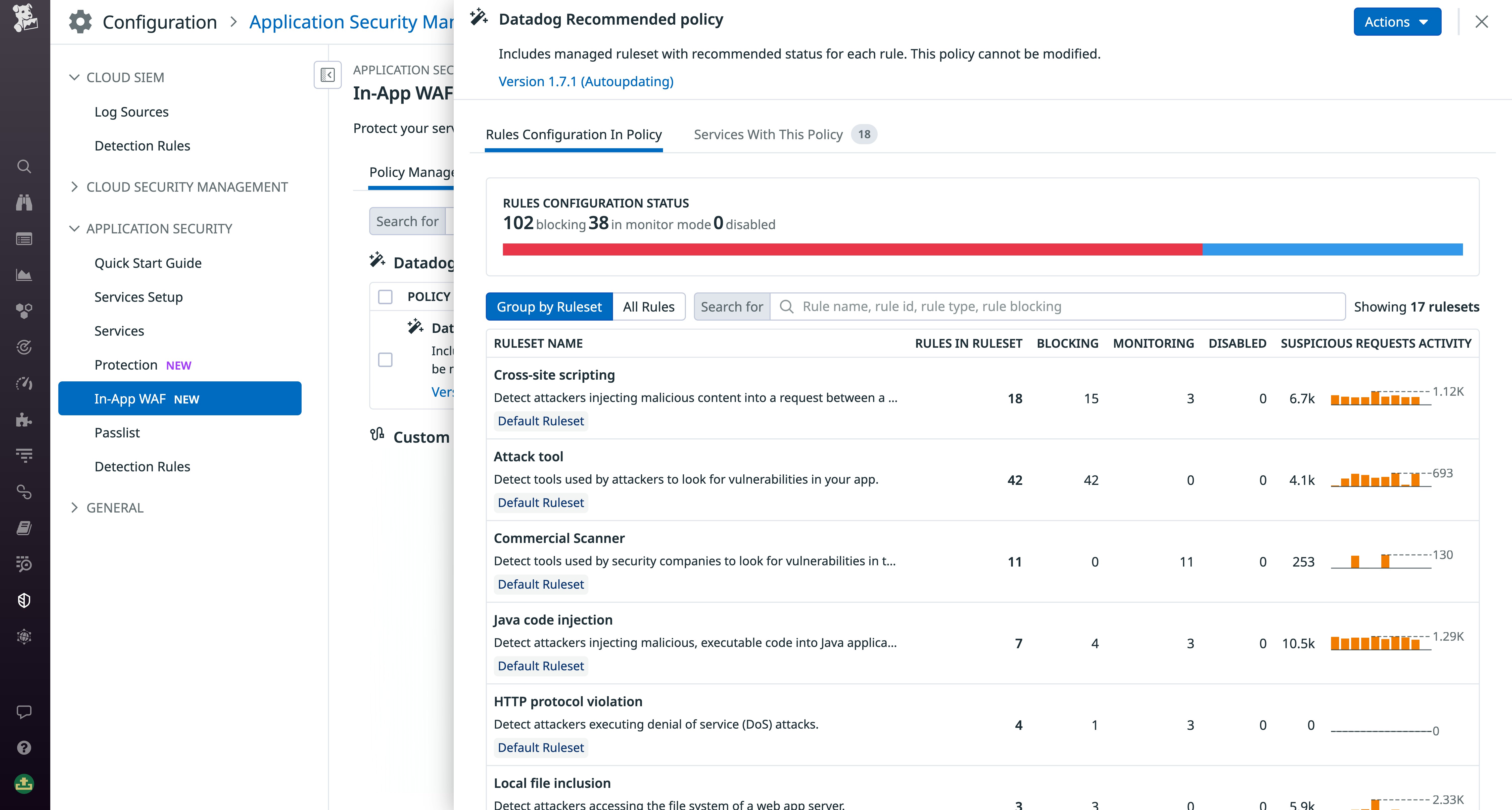 Manage all your WAF rules from a consolidated view Manage all your WAF rules from a consolidated view