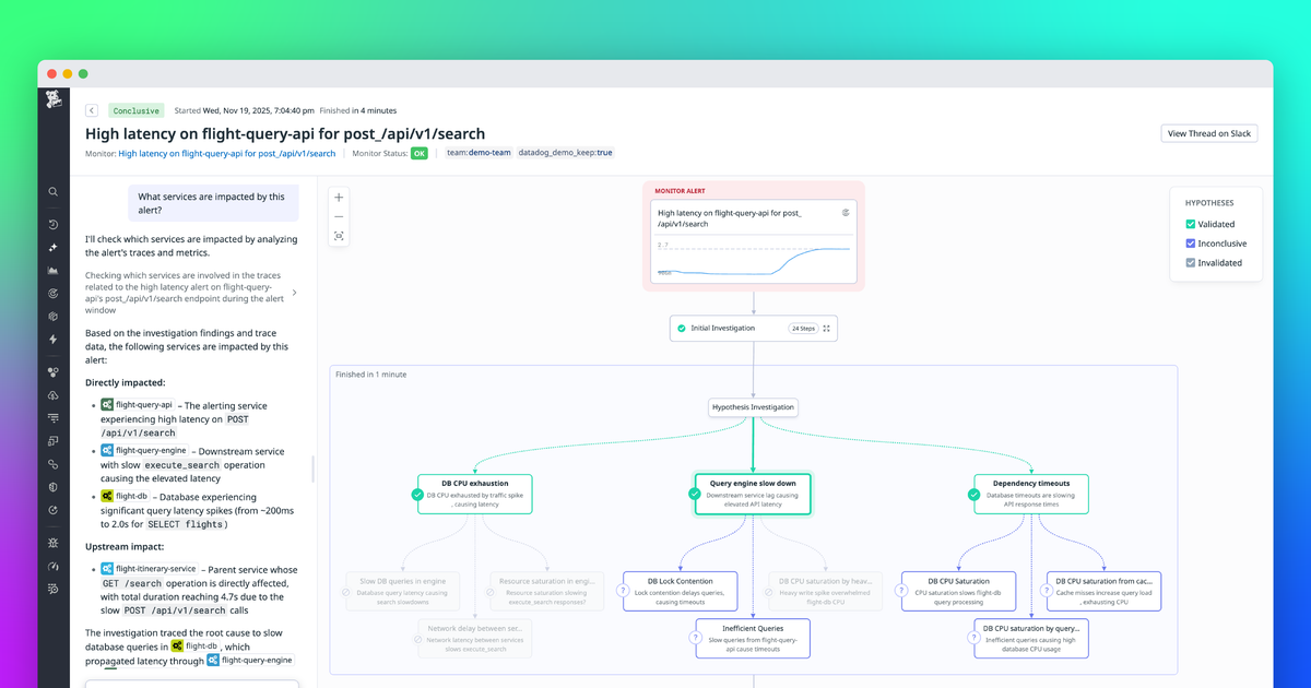 Sre Build How we built an AI SRE agent that investigates like a team of engineers ...