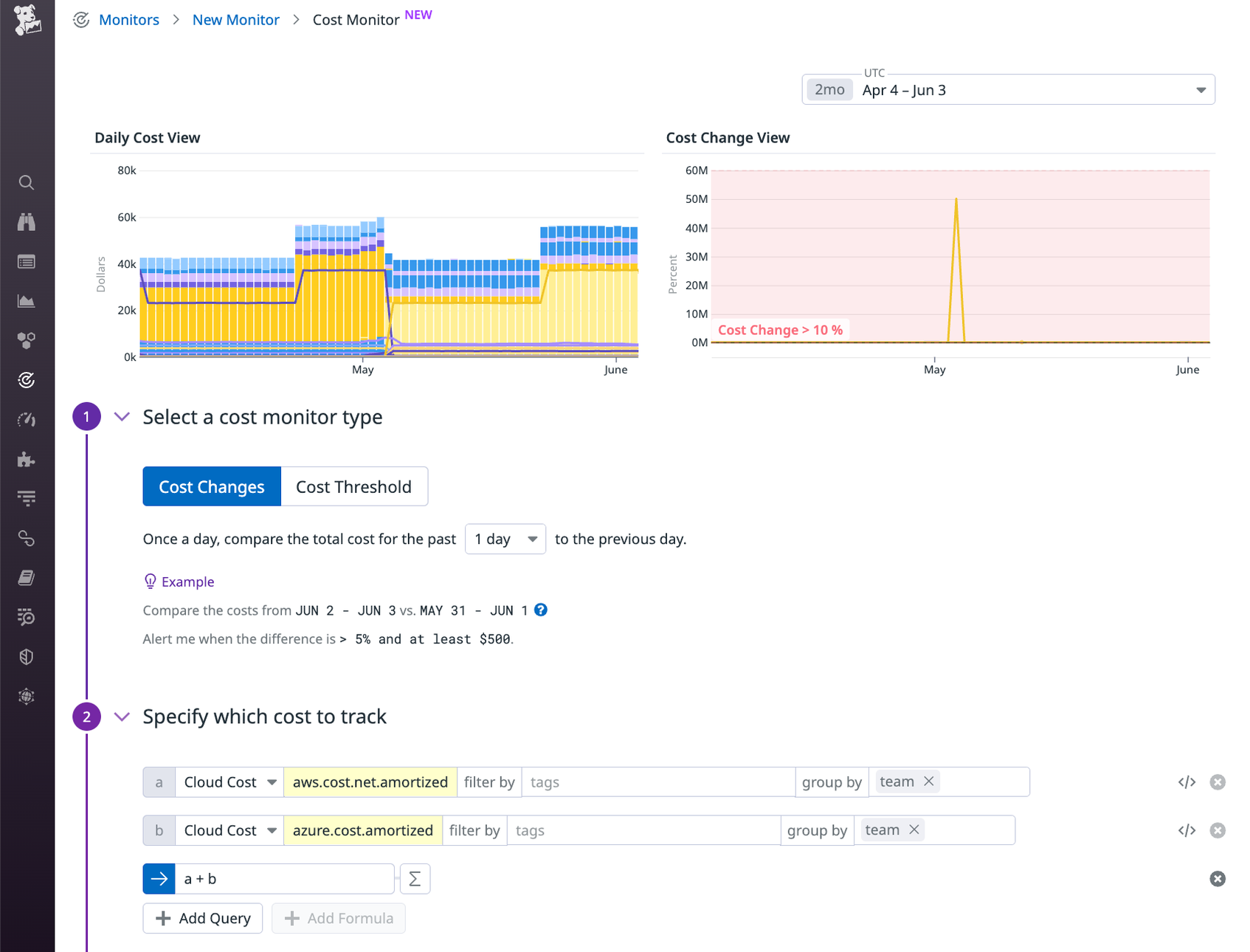 React Quickly to Cost Overruns With Cost Monitors for Datadog Cloud ...