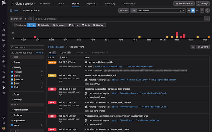 Detect Malware in Your Containers With Datadog Cloud Security