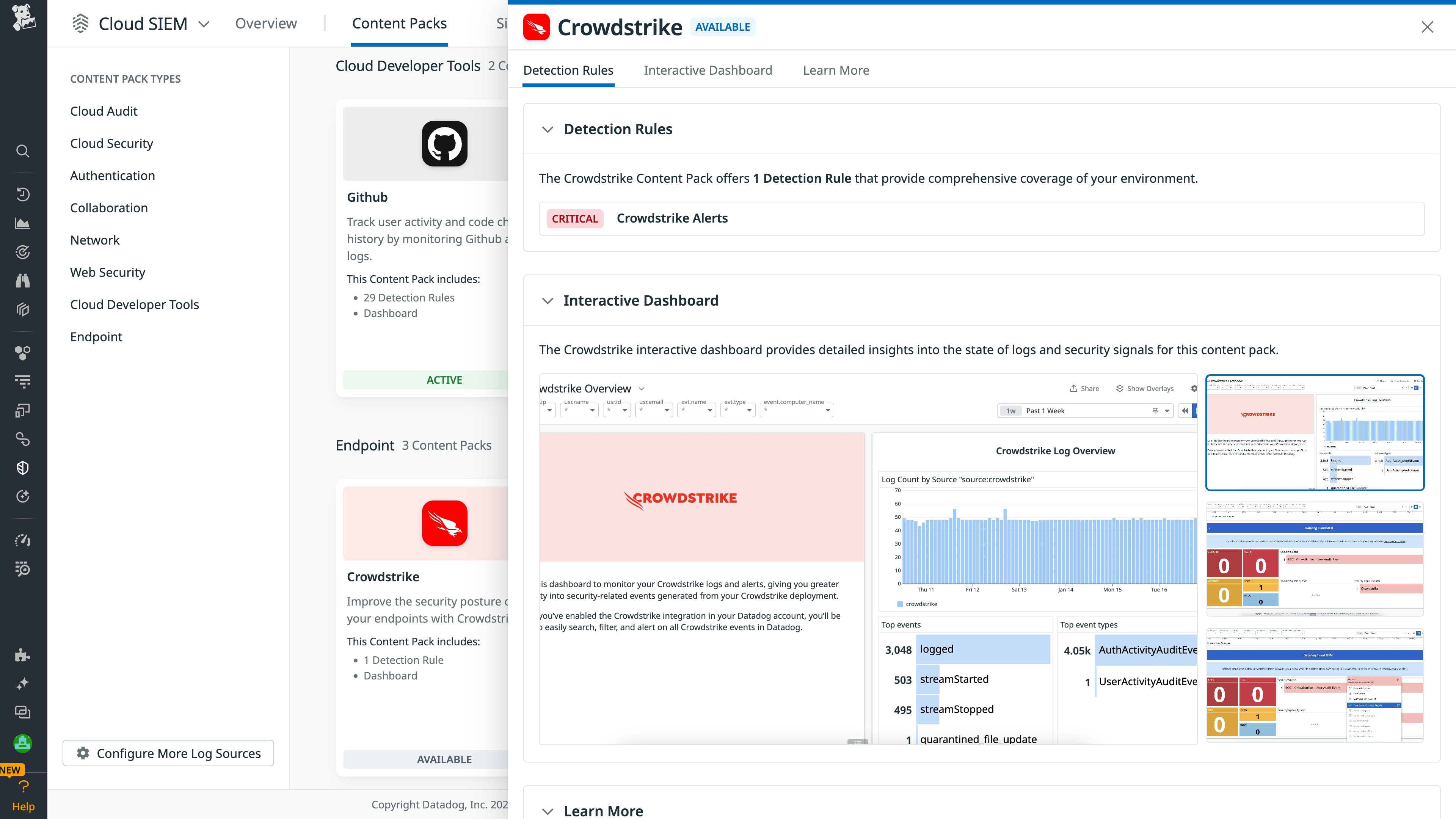 CrowdStrike Content Pack CrowdStrike Content Pack