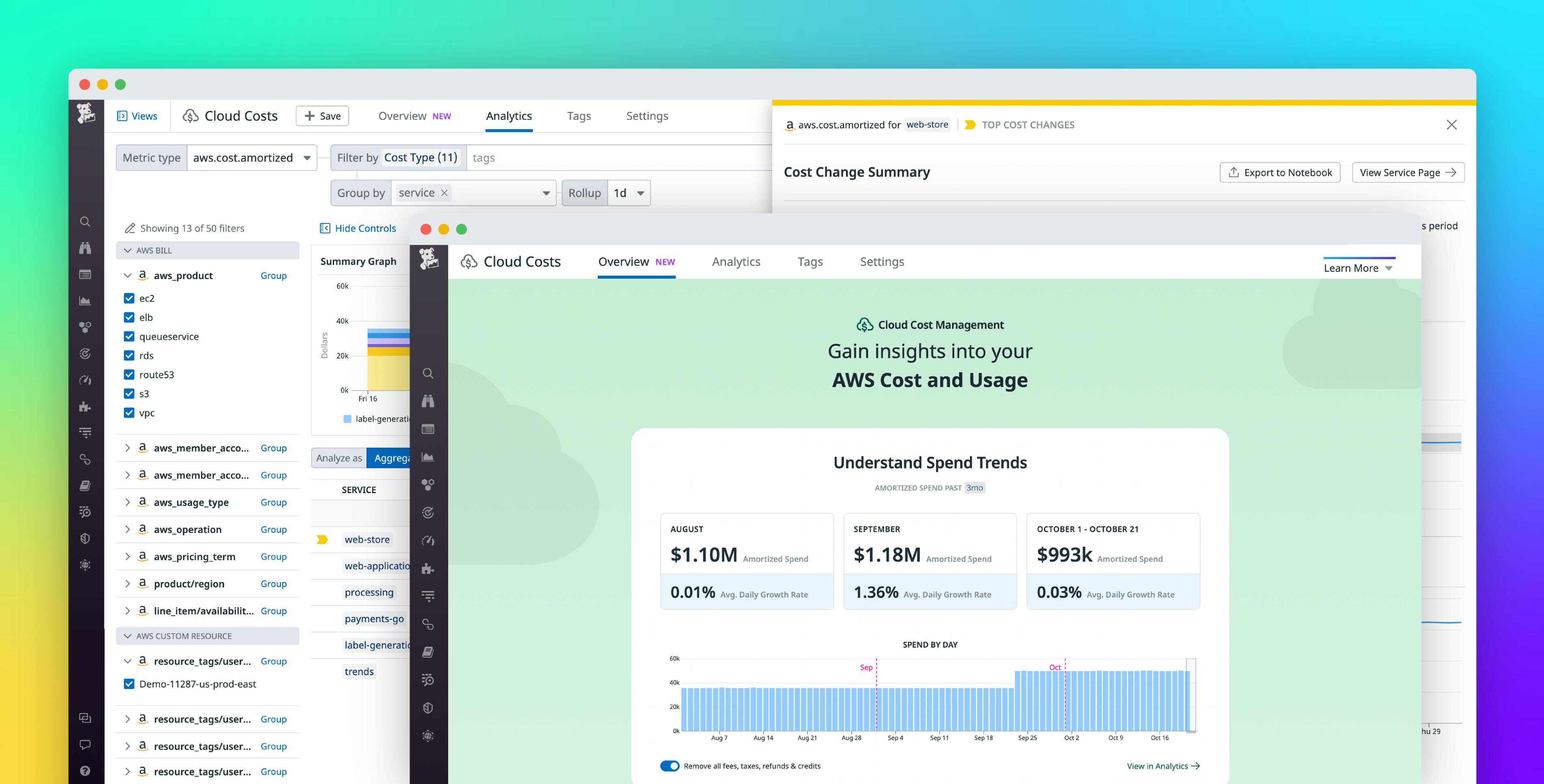 Gain Visibility and Control of Your Cloud Spend With Datadog Cloud Cost