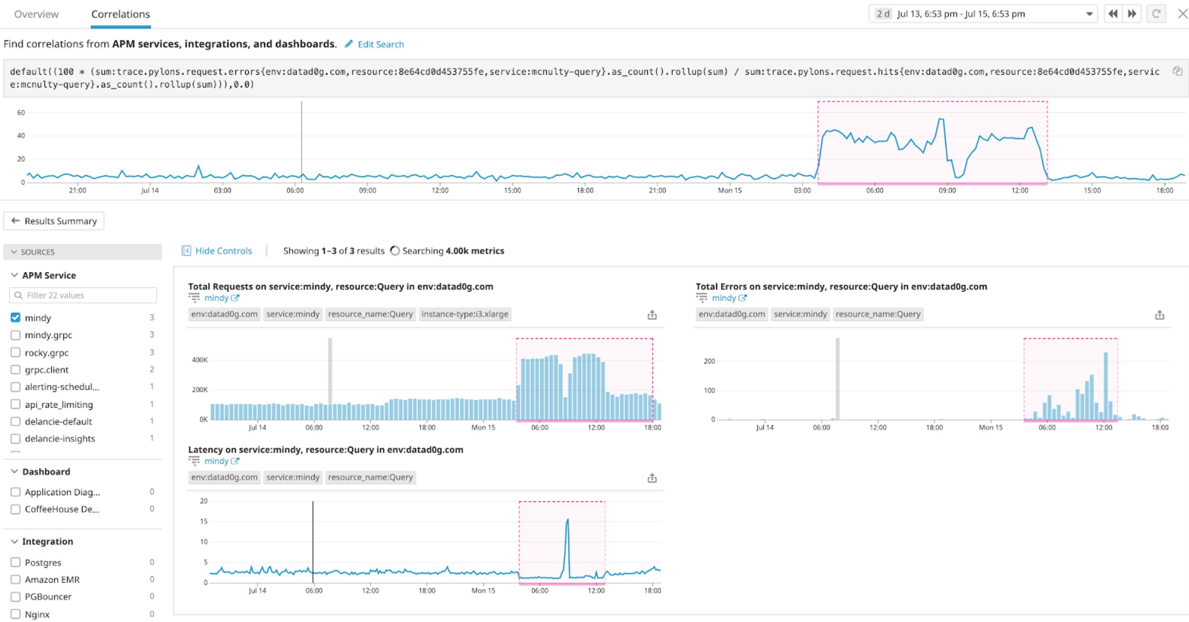 Datadog help you understand and contextualize how metrics relate to each other Datadog help you understand and contextualize how metrics relate to each other