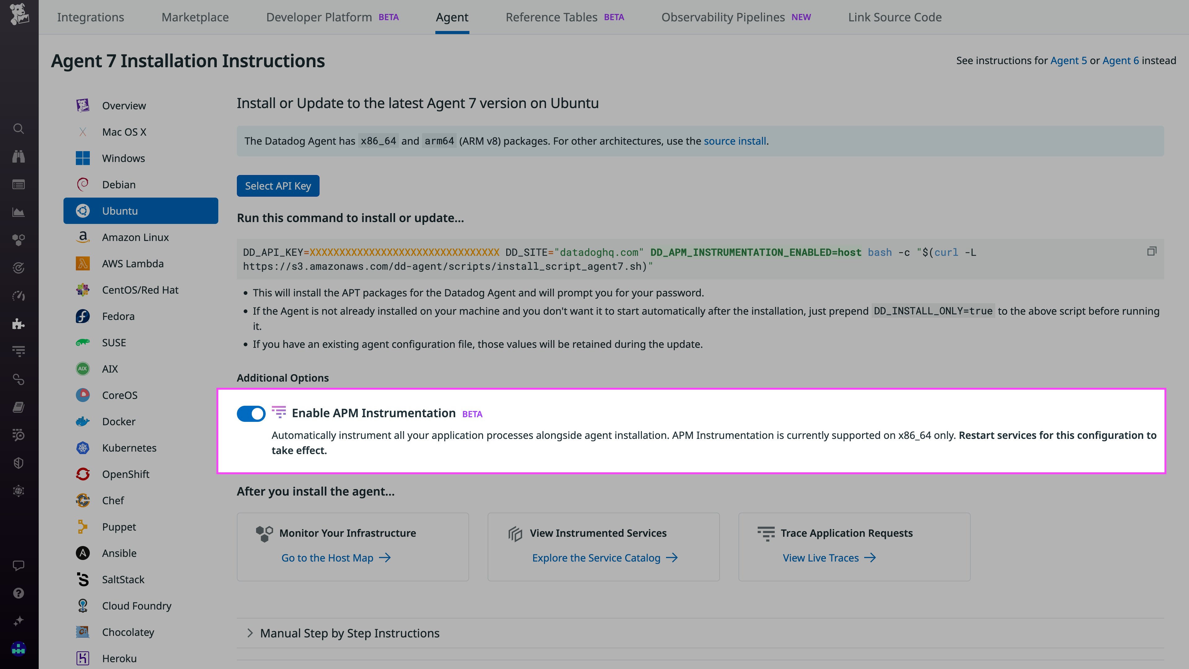 シングルステップインスツルメンテーションで Datadog APM を数分でセットアップ シングルステップインスツルメンテーションで Datadog APM を数分でセットアップ