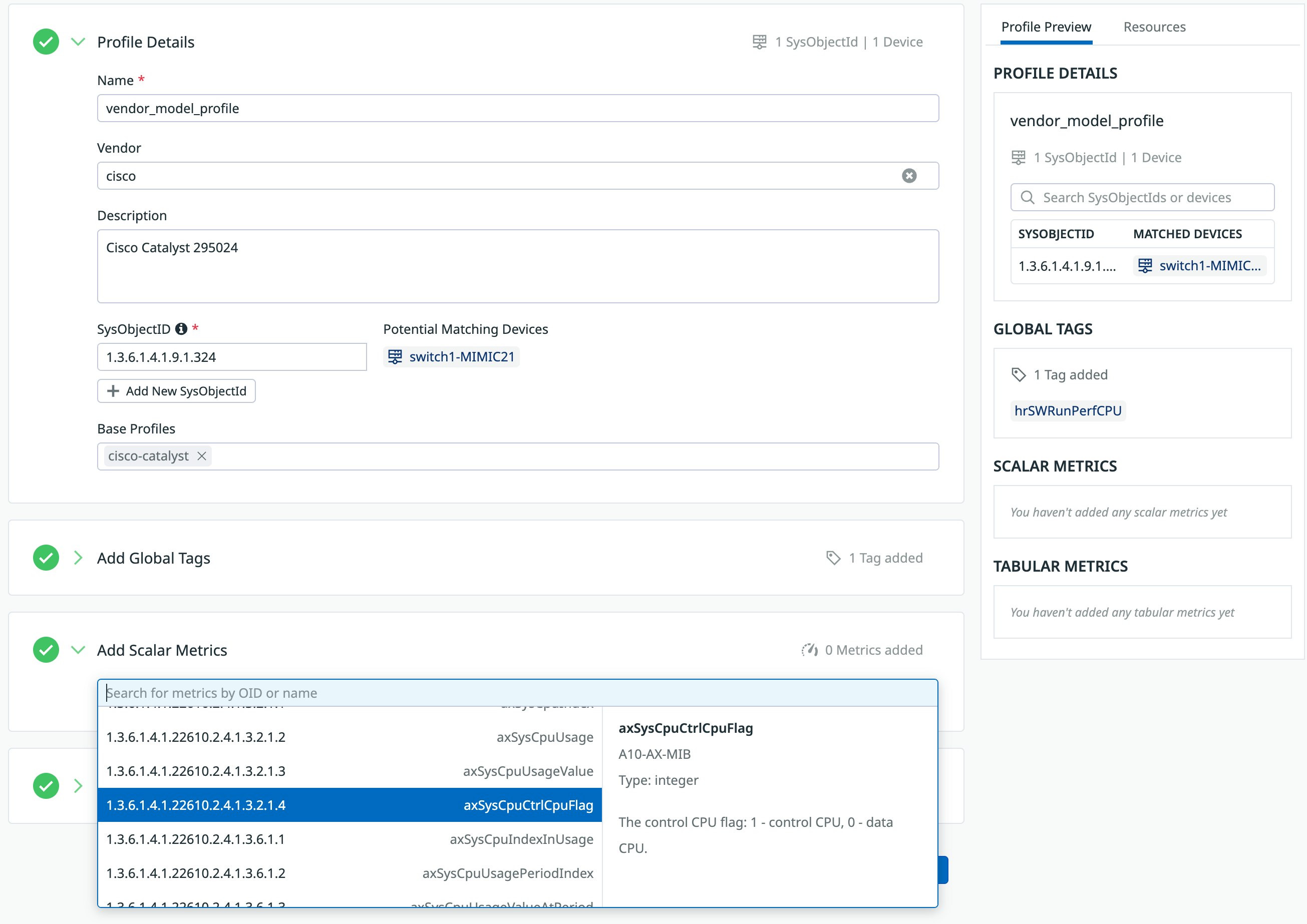 Customize metrics and tags from any on-prem device with Network Device Monitoring Customize metrics and tags from any on-prem device with Network Device Monitoring