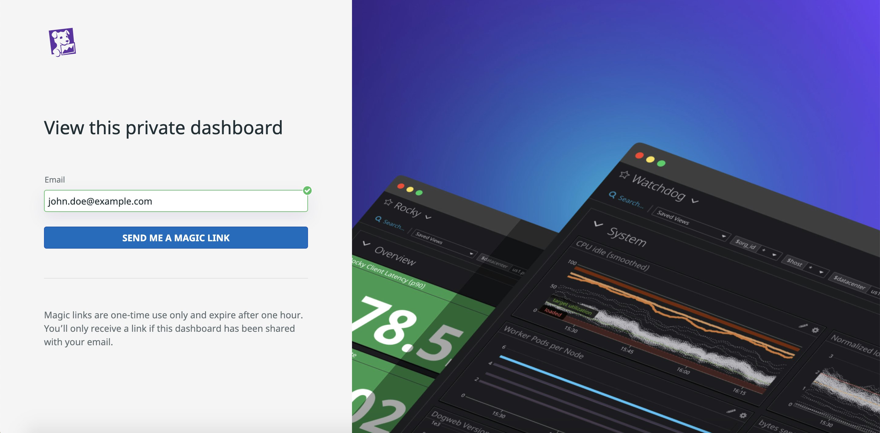 Request access to dashboard Request access to dashboard