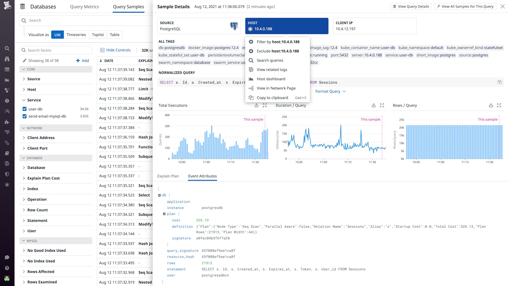 Surface and Optimize Slow Performing Queries With Datadog Database ...