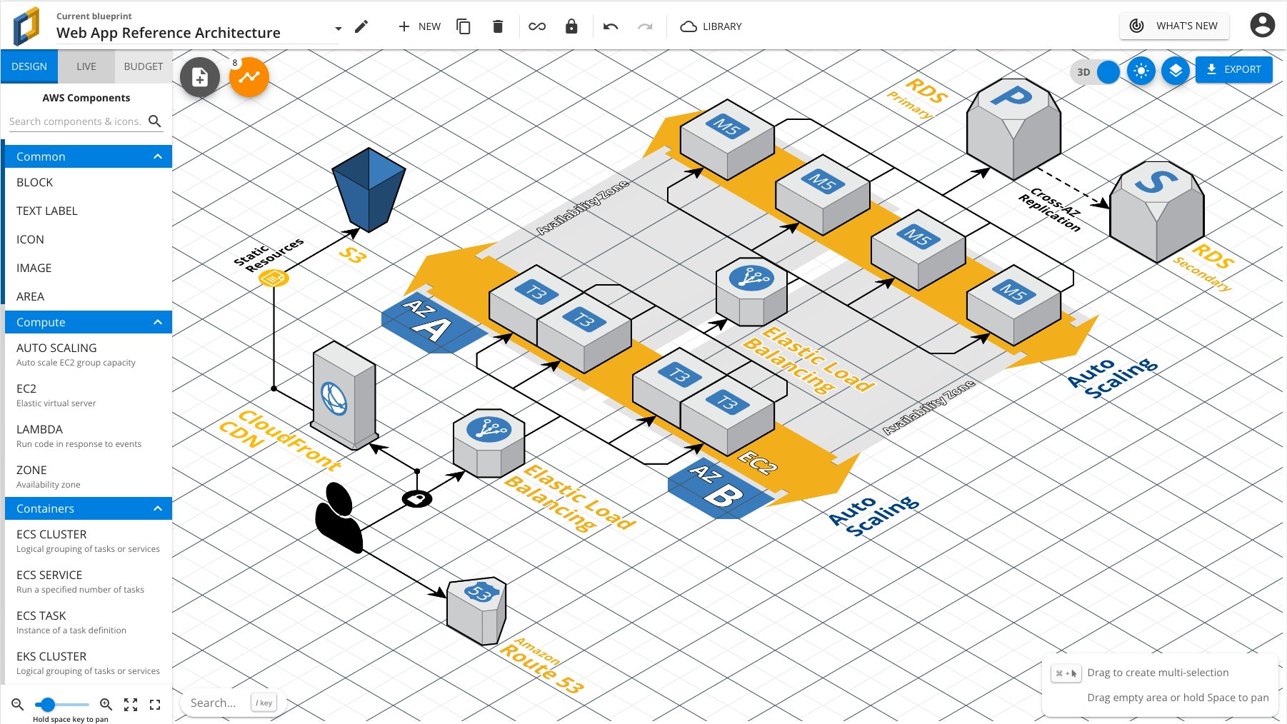 Visualize your cloud architecture with dynamic diagrams Visualize your cloud architecture with dynamic diagrams