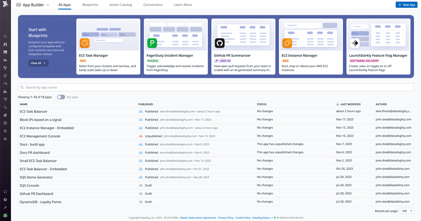 Build Custom Monitoring and Remediation Tools With Datadog App Builder ...