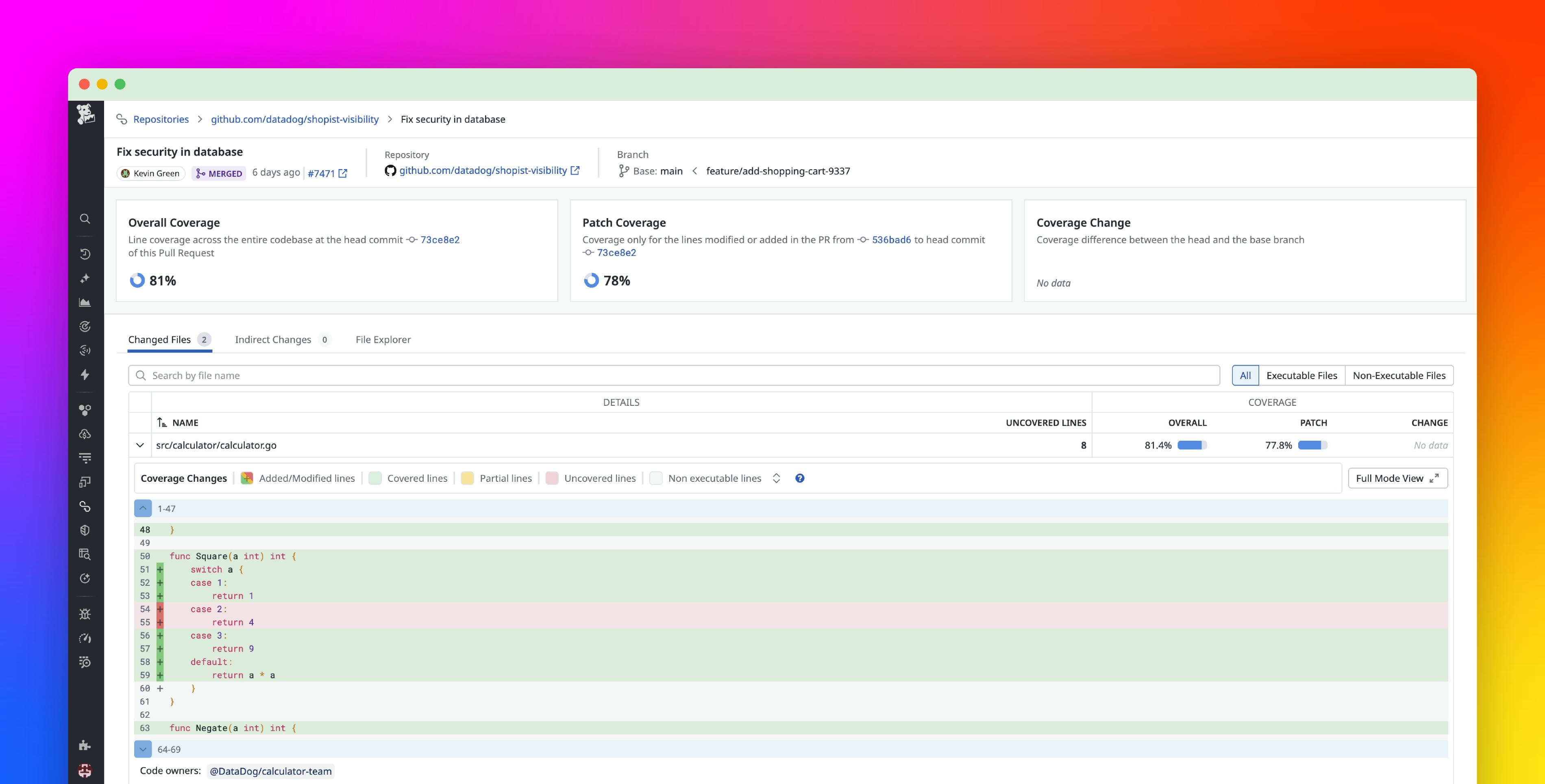 Identify untested code across every level of your codebase