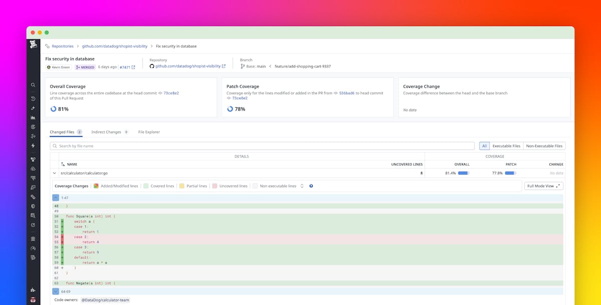 Identify untested code across every level of your codebase