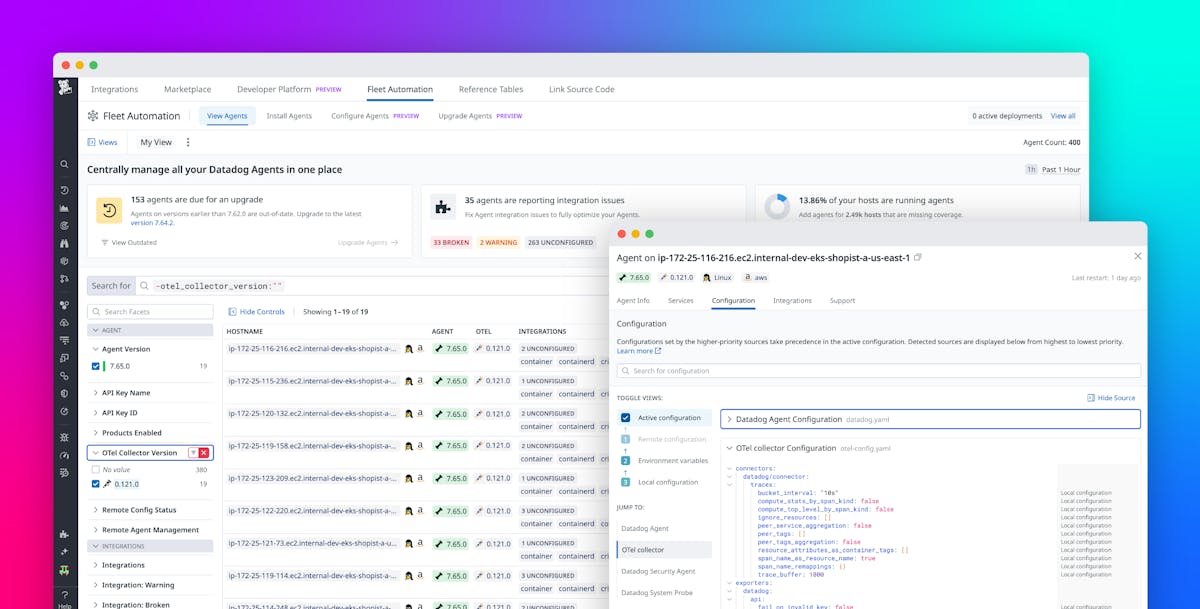 Unify OpenTelemetry and Datadog with the Datadog Distribution of the OTel Collector