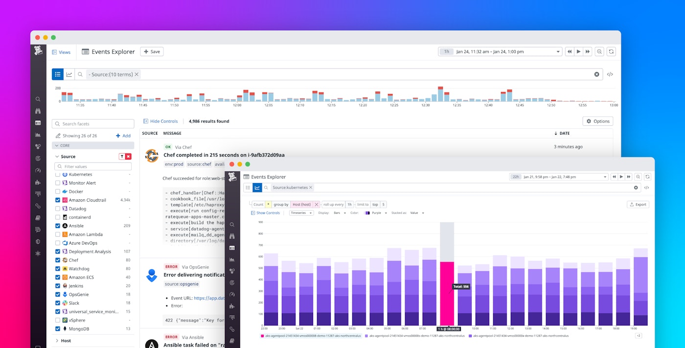 Troubleshoot faster with improved Datadog Events Troubleshoot faster with improved Datadog Events