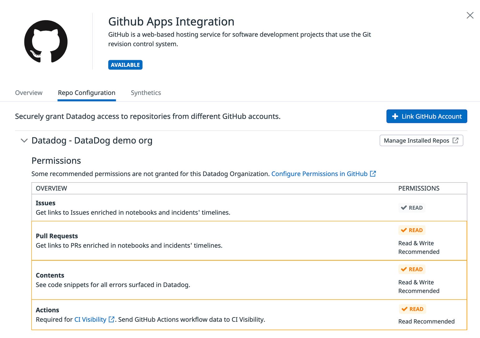 Monitor your GitHub Actions workflows with Datadog CI Visibility | Datadog