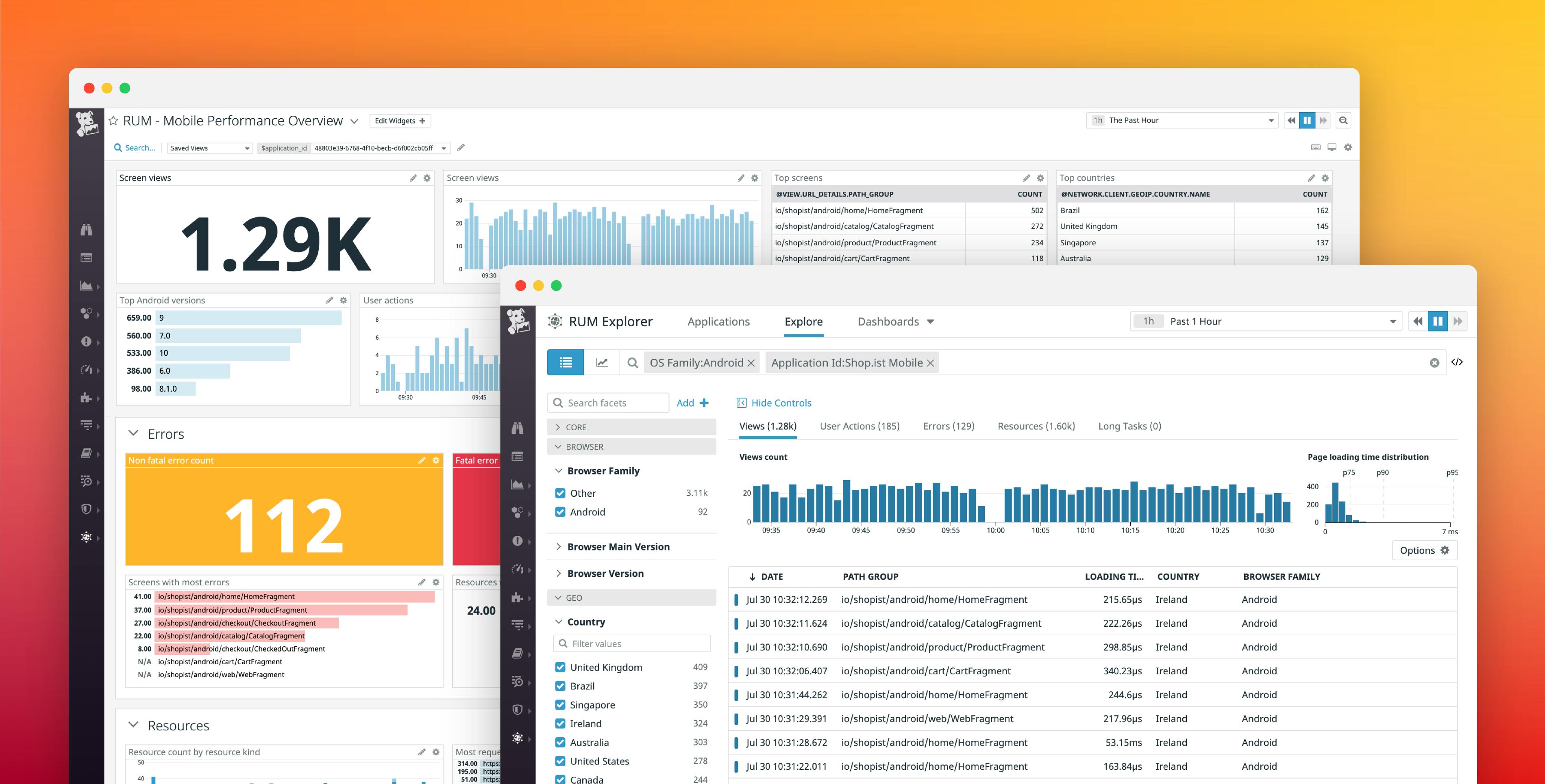 Improve Mobile User Experience With Datadog Mobile Real User Monitoring ...