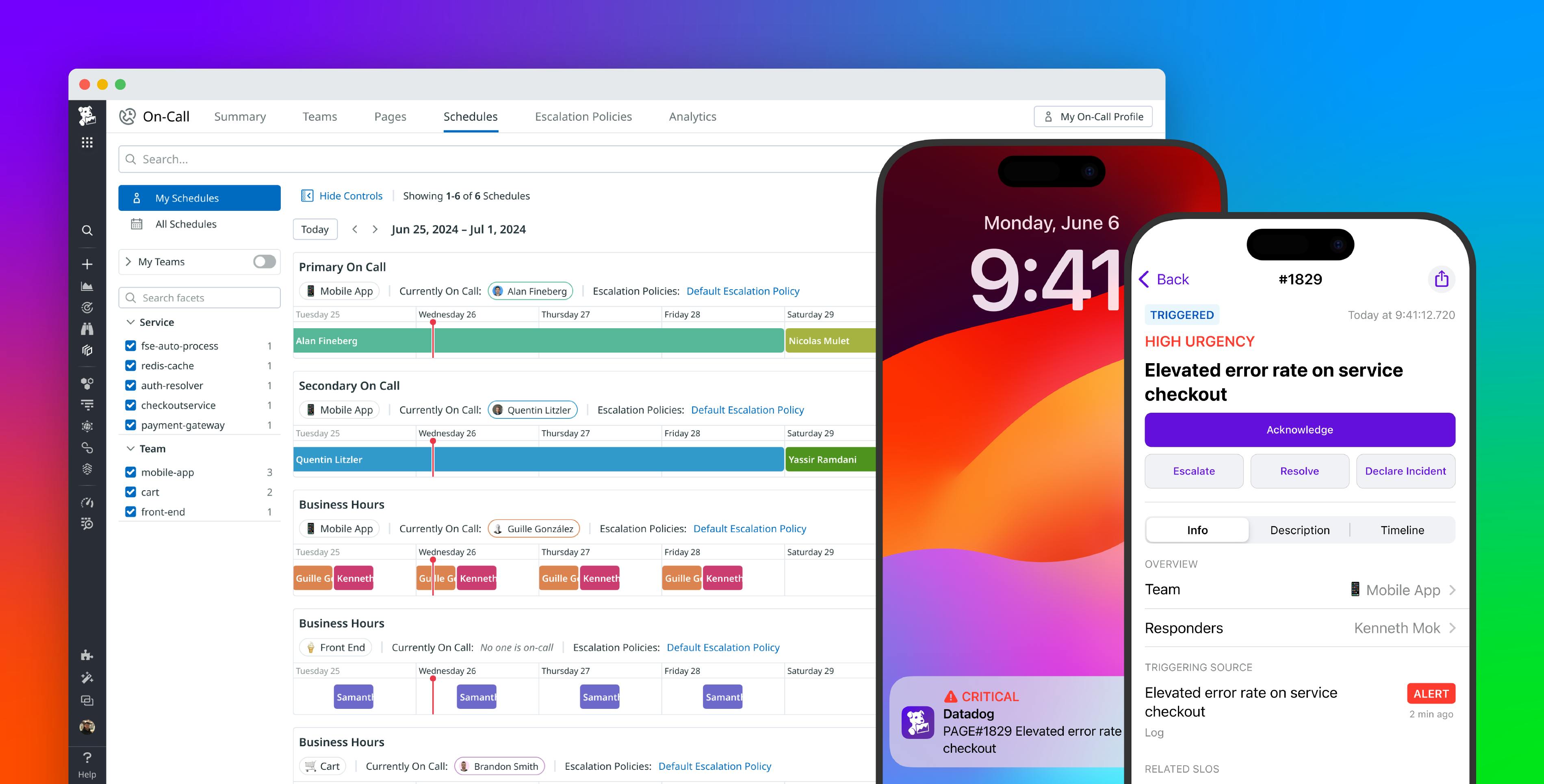 Datadog Incident Response 解説ウェビナー: ダウンタイムを削減！監視、ページング、インシデント対応を一元化
