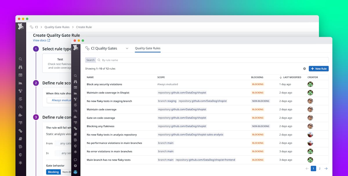 Enhance Code Reliability With Datadog Quality Gates | Datadog