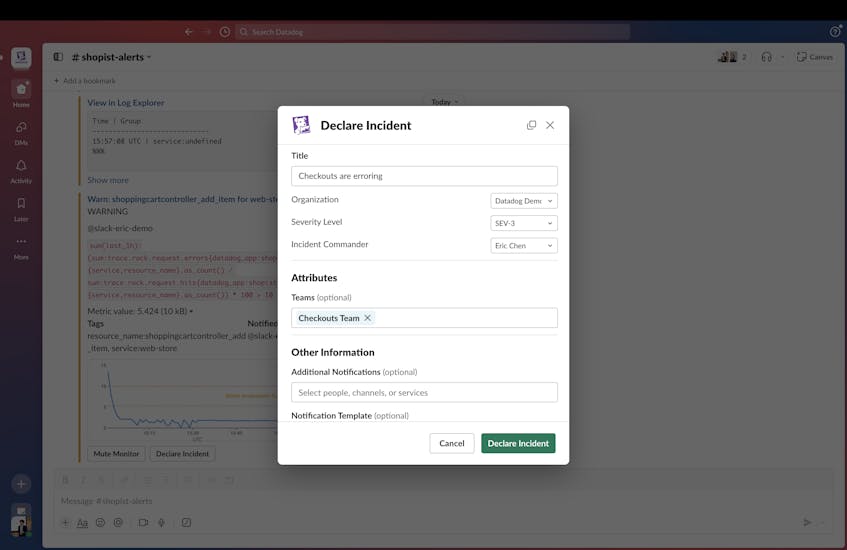 Streamline Communication Workflows With the Datadog Slack Integration