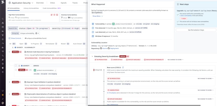 Mitigate Vulnerabilities From Third-Party Libraries With Datadog ...