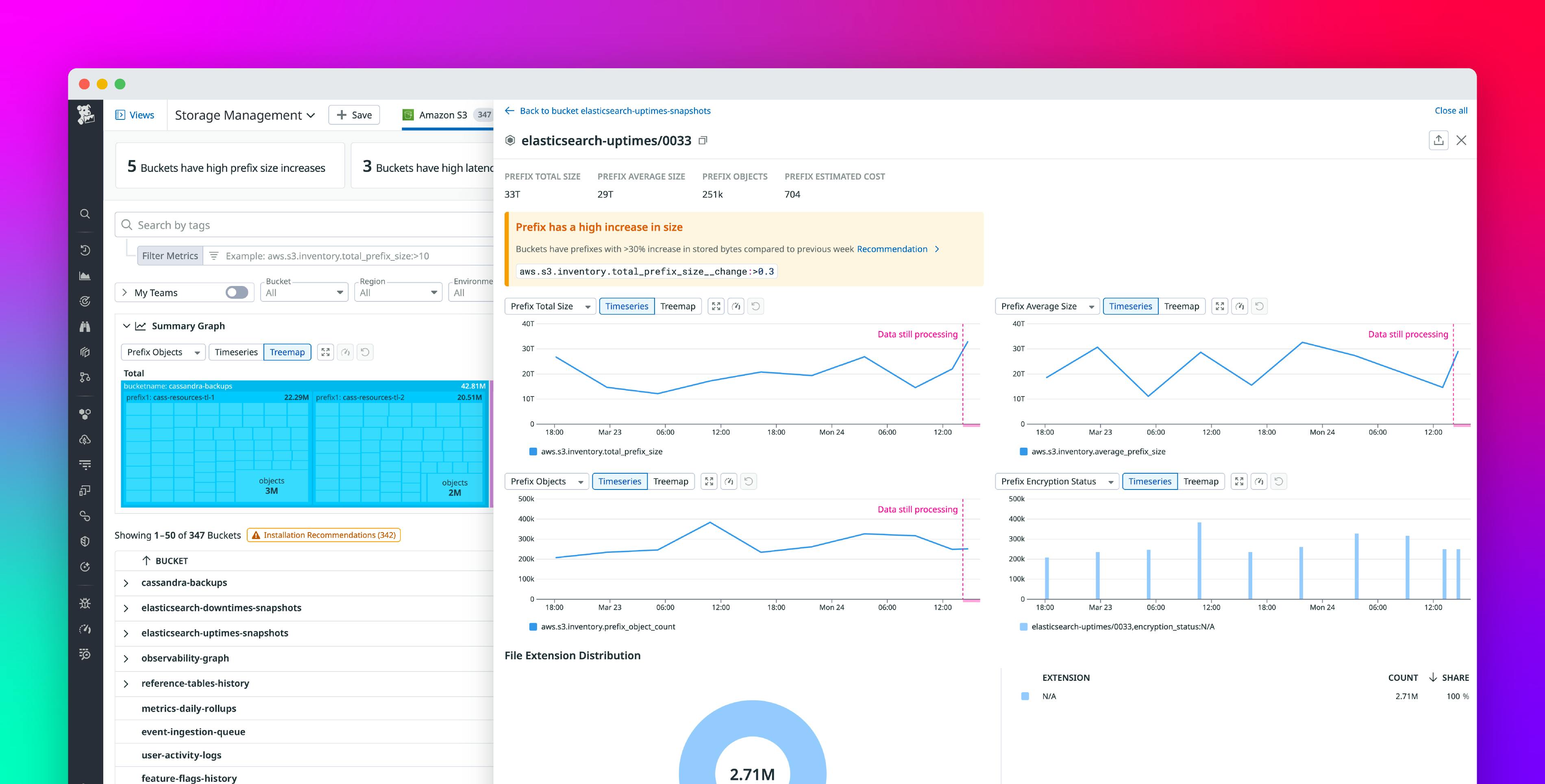 Optimize and troubleshoot cloud storage at scale with Storage Management