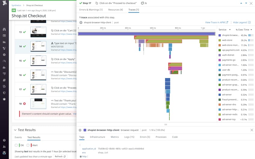 Incorporate Datadog Synthetic Tests Into Your CI/CD Pipeline