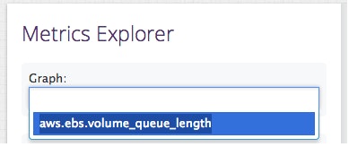 Metric Explorer Detail Metric Explorer Detail
