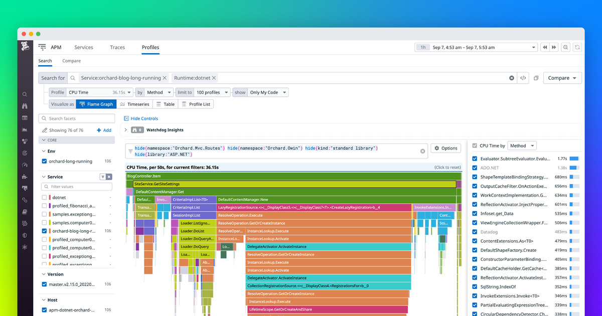 Optimize your .NET application performance with the Datadog Continuous ...