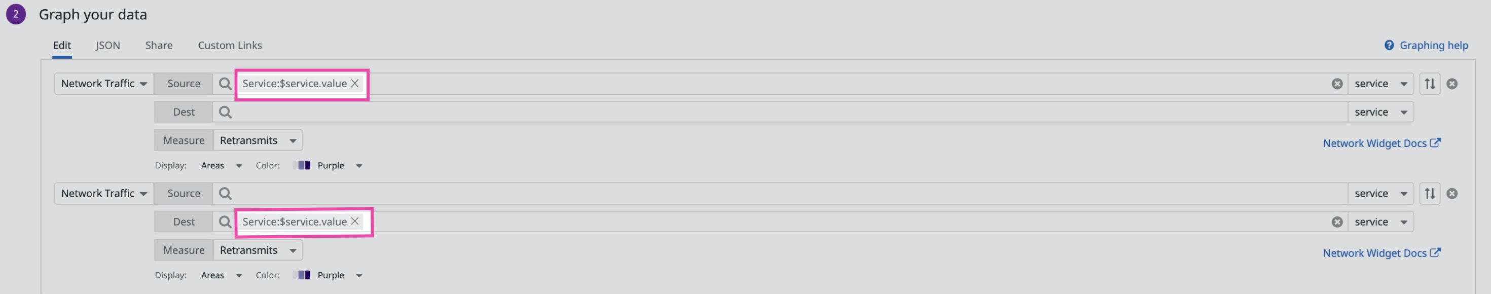 Using the new syntax, you can ensure that your template variables map well to Network Performance Monitoring graph queries. Using the new syntax, you can ensure that your template variables map well to Network Performance Monitoring graph queries.