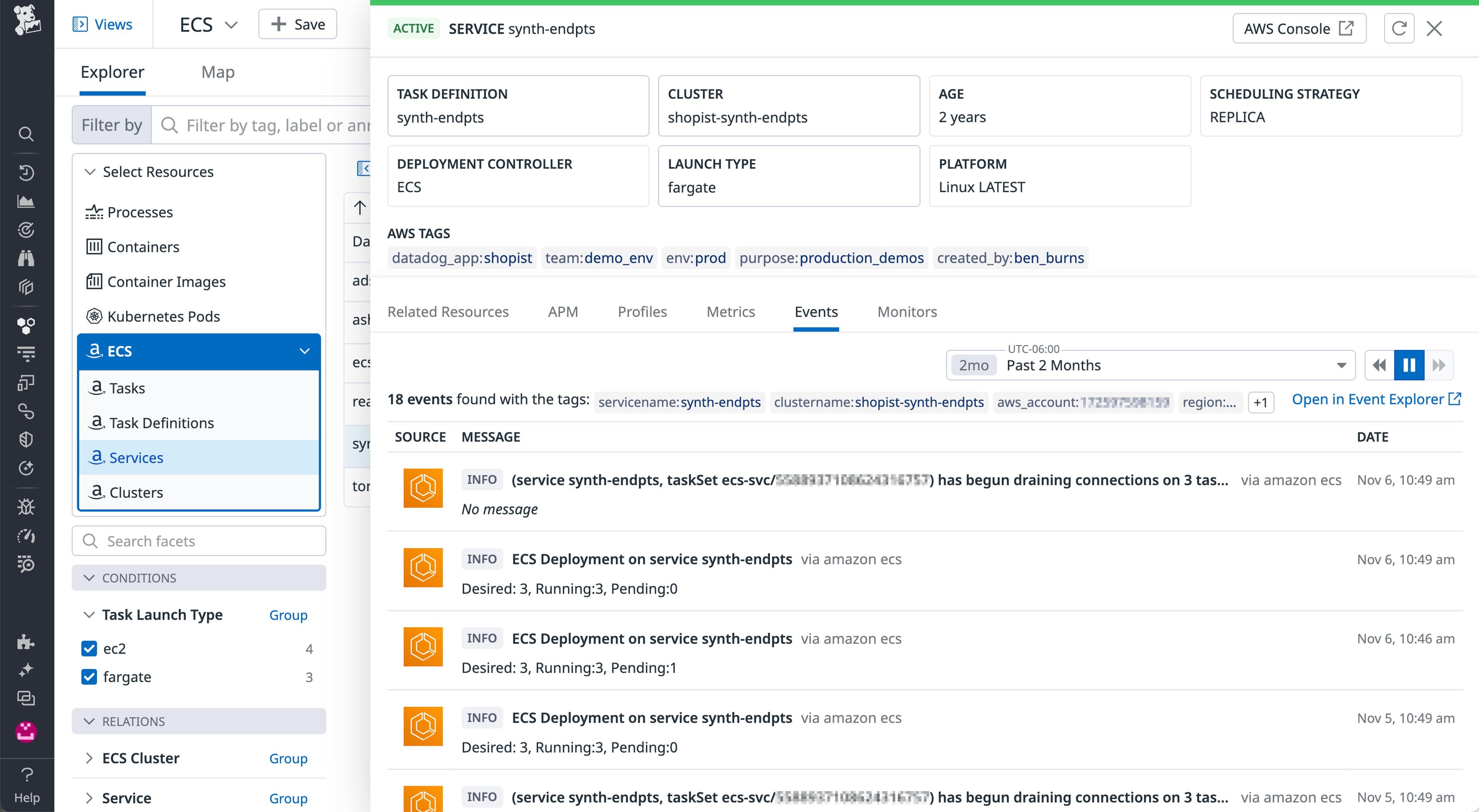 Gain comprehensive visibility into your ECS applications with the ECS ...