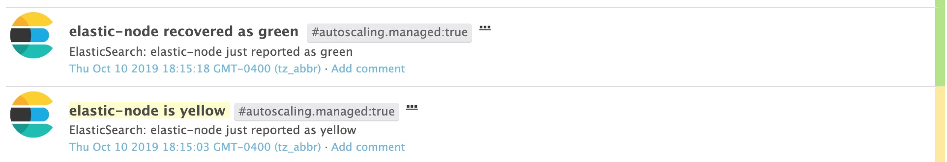 monitor Elasticsearch performance cluster status monitor Elasticsearch performance cluster status