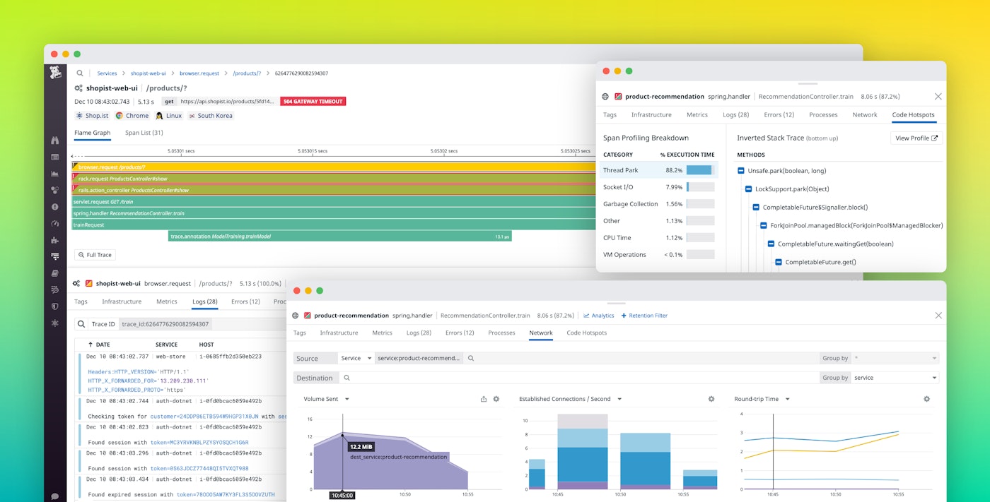 End-to-end application monitoring with Datadog End-to-end application monitoring with Datadog