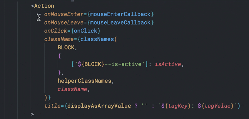 A visual of how Datadog employees can see the associated docs of the DRUIDS component from their source code.