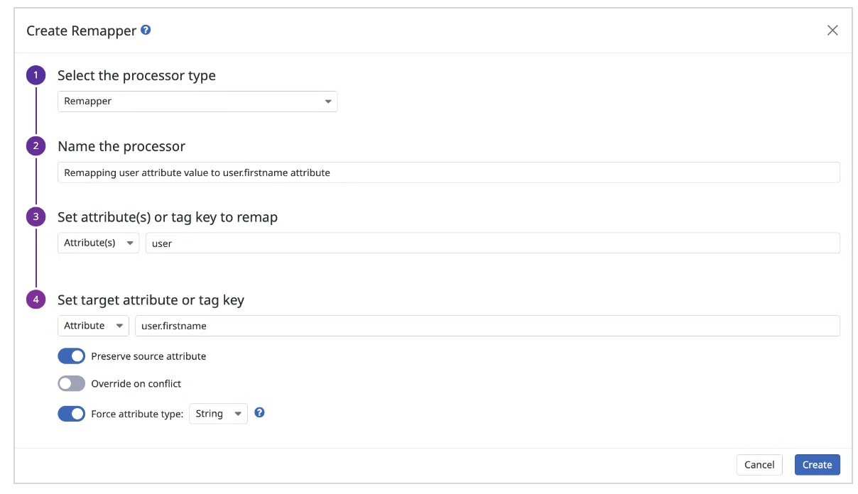 Configuration screen for a log processor—hardly exciting enough for an engineering blog post. Configuration screen for a log processor—hardly exciting enough for an engineering blog post.
