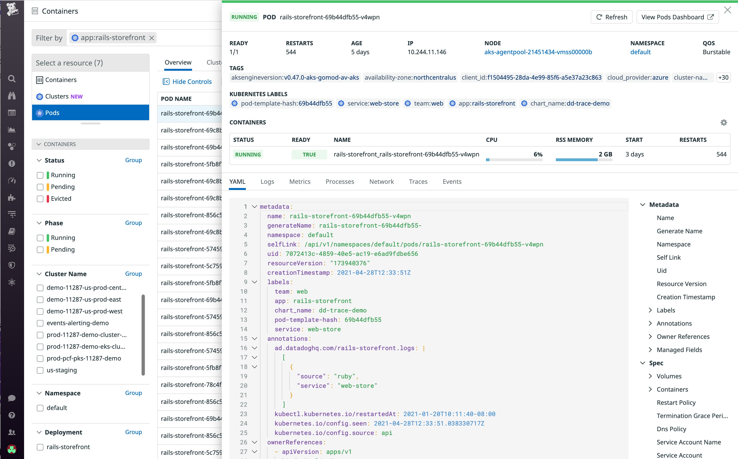 Monitor the health of your Kubernetes pods Monitor the health of your Kubernetes pods
