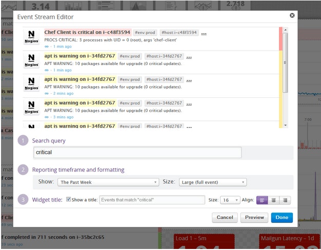 Filtering Events Stream Filtering Events Stream