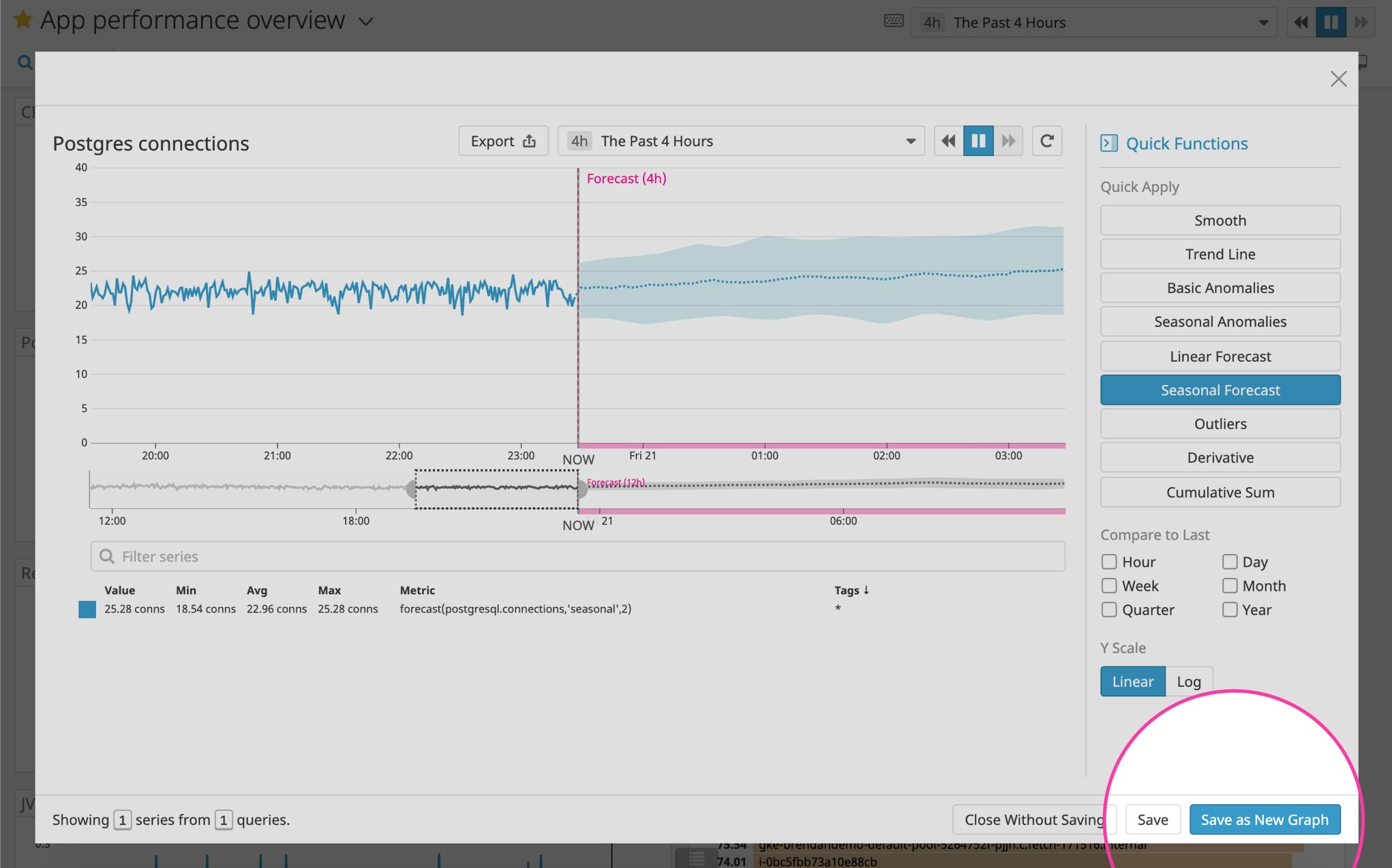 Save your exploratory graphs to your dashboard Save your exploratory graphs to your dashboard