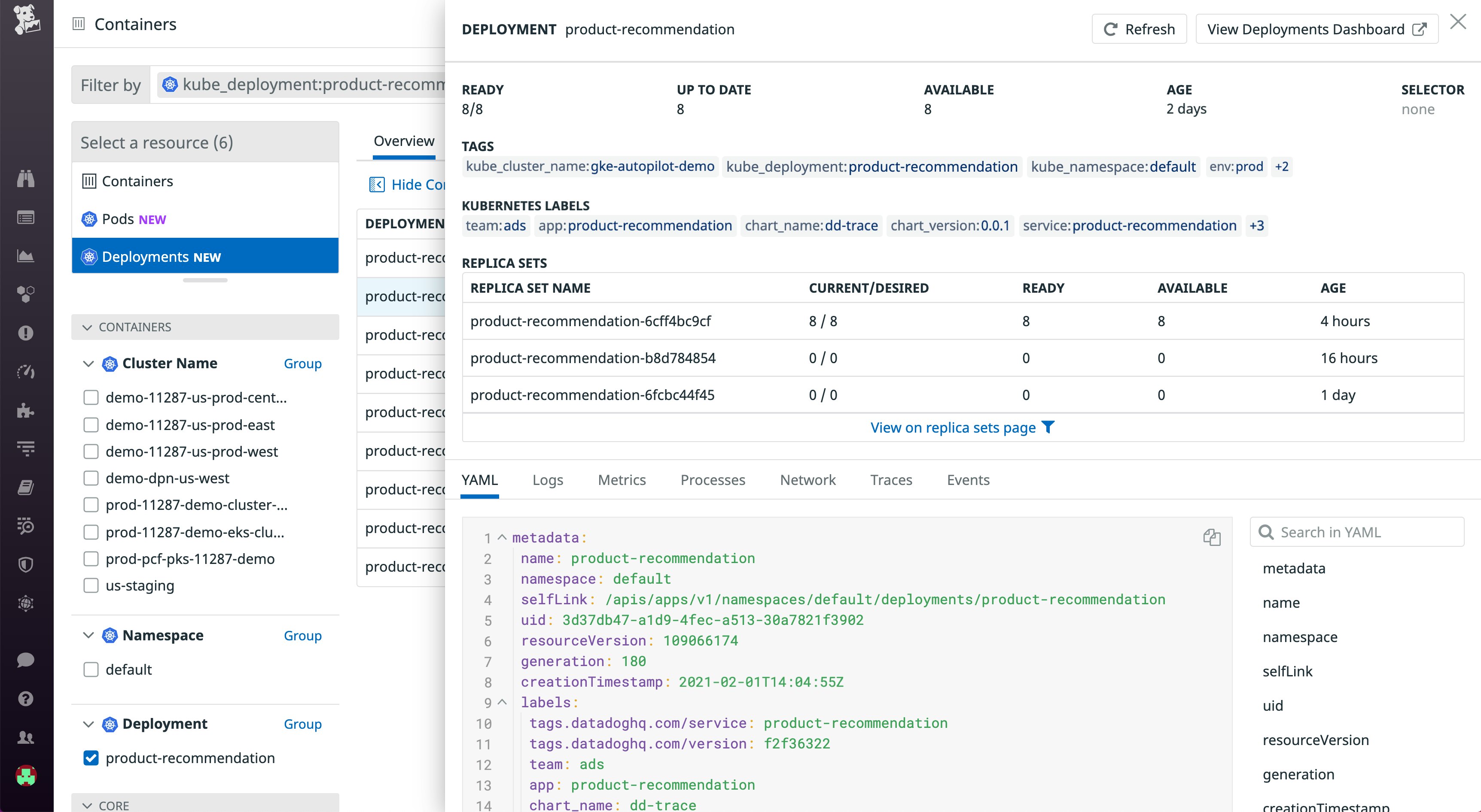 Monitor all of your Deployment rollouts and diagnose any issues that arise Monitor all of your Deployment rollouts and diagnose any issues that arise