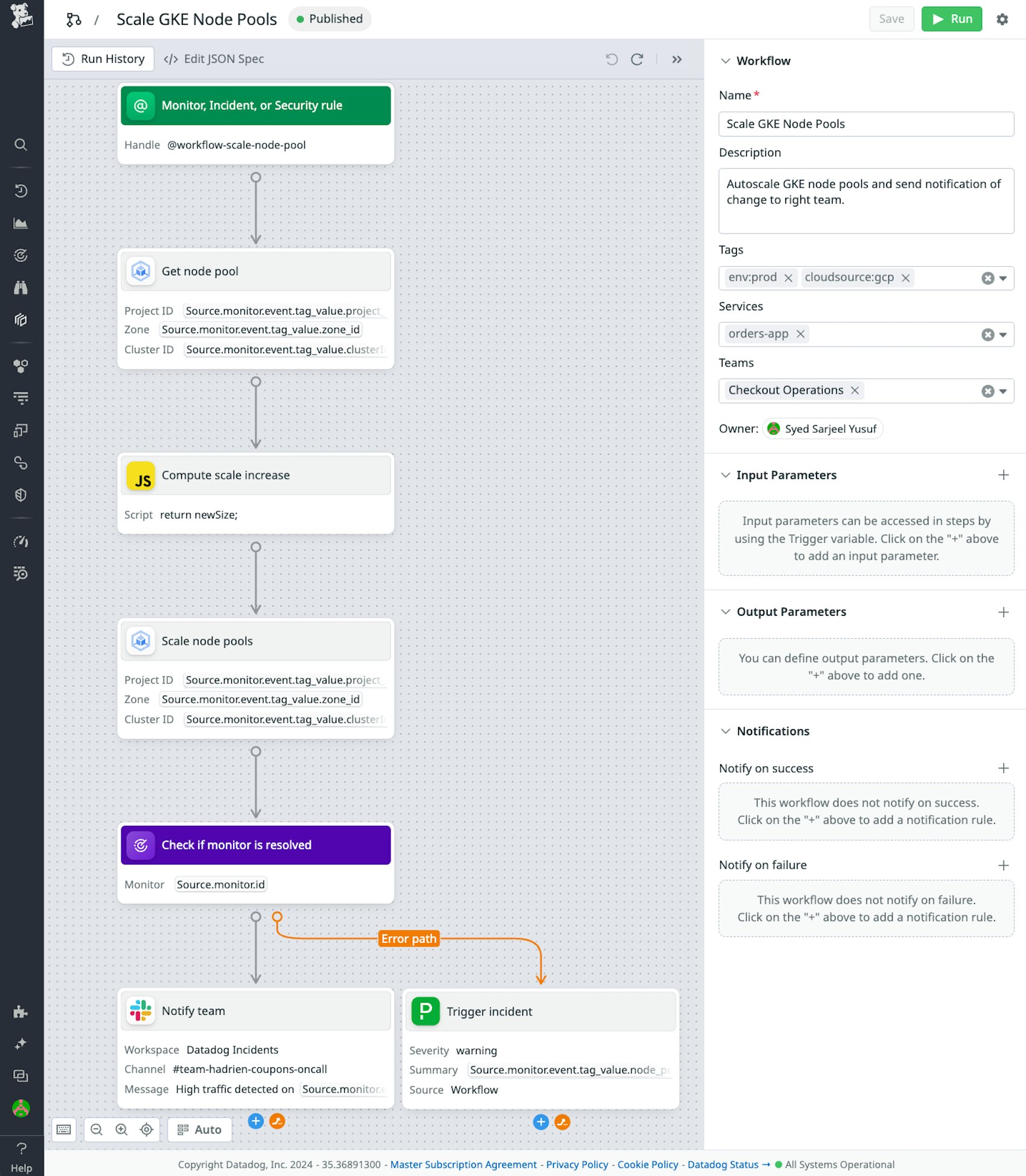 Scale GKE Node Pools workflow. Scale GKE Node Pools workflow.
