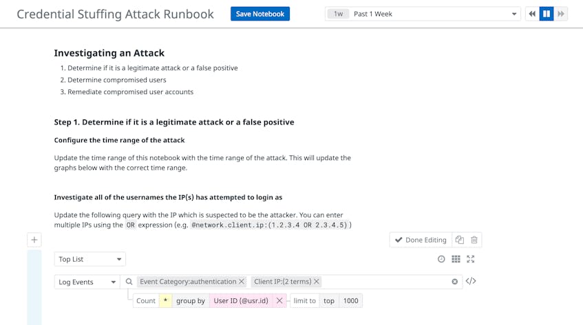 Datadog out-of-the-box runbook