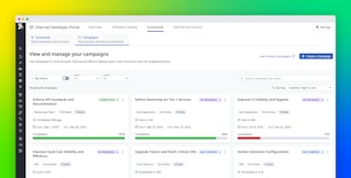Coordinate large-scale engineering initiatives with IDP Campaigns Coordinate large-scale engineering initiatives with IDP Campaigns