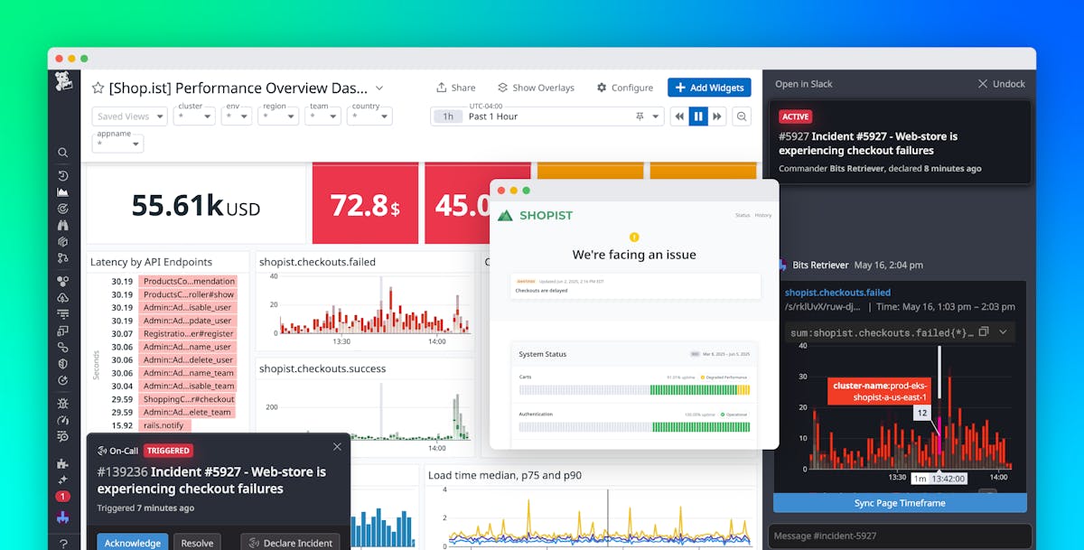 Unify remediation and communication with Datadog Incident Response
