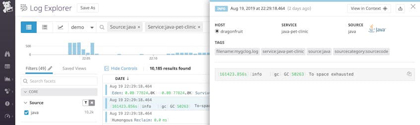 Monitor Java Memory Management With Runtime Metrics, APM, and Logs ...
